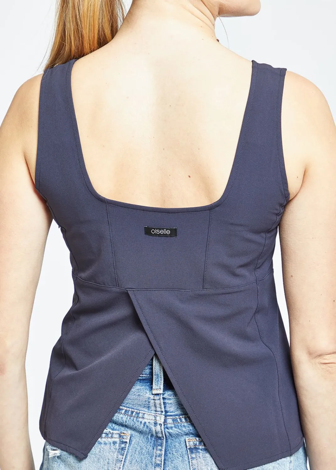 Women Oiselle Tank Tops*Lauren Square Neck Tank