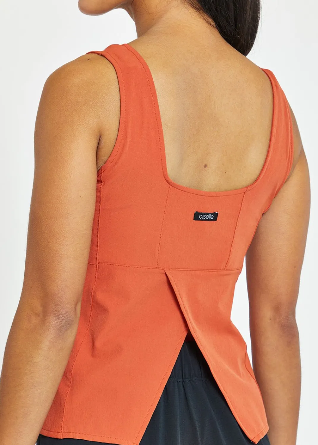 Women Oiselle Tank Tops*Lauren Square Neck Tank