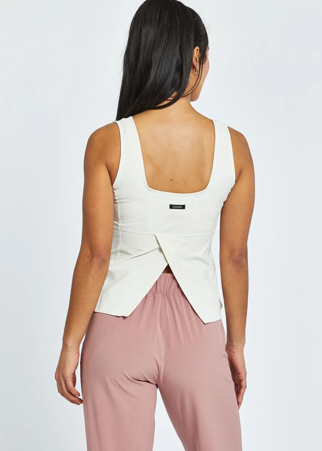 Women Oiselle Tank Tops*Lauren Square Neck Tank