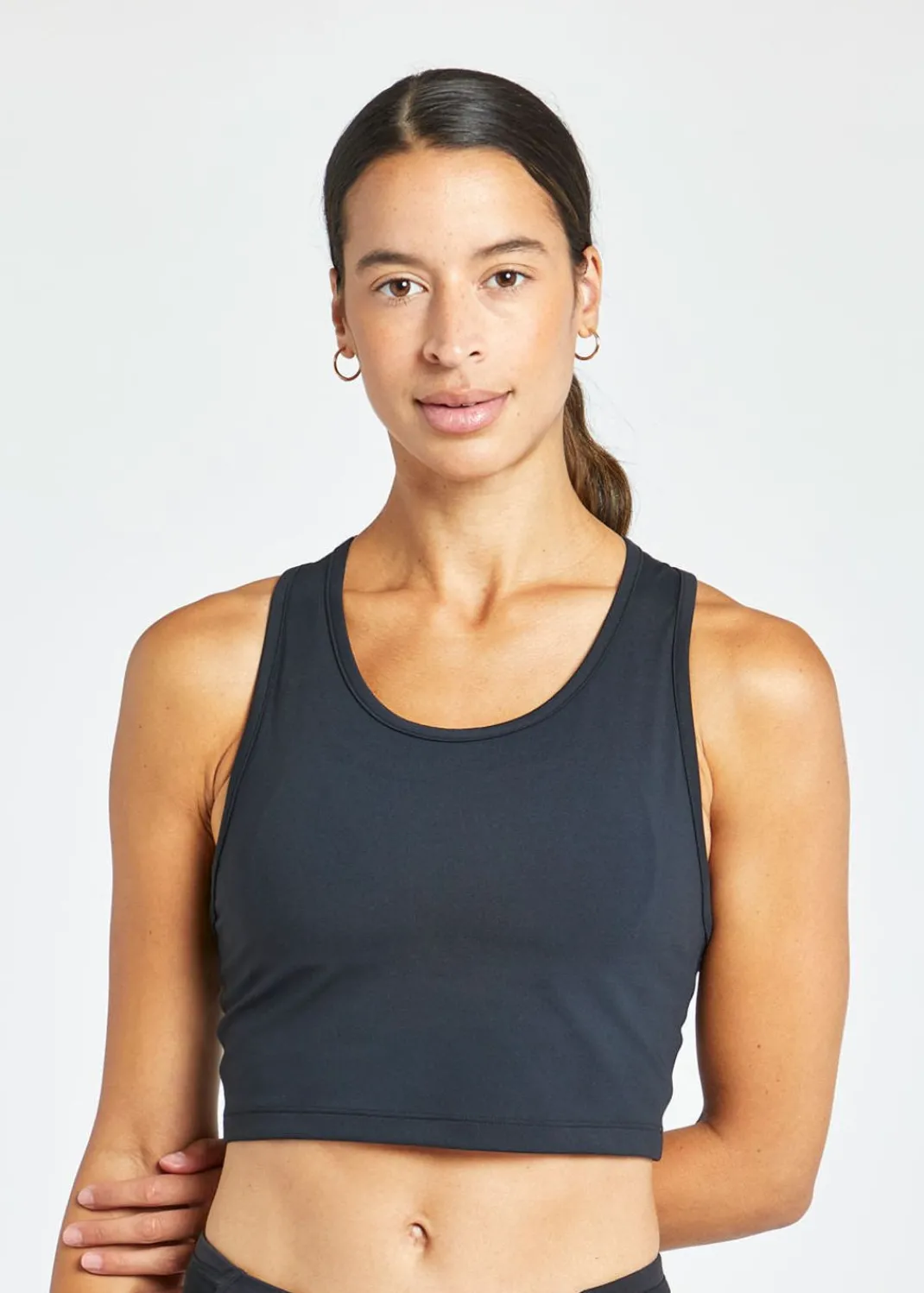 Women Oiselle Tank Tops*Essential Bird Crop