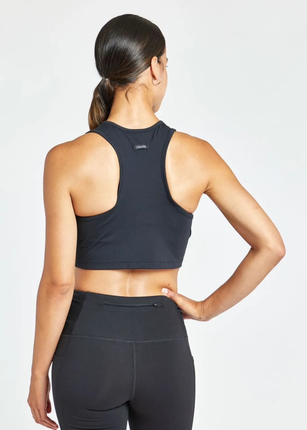 Women Oiselle Tank Tops*Essential Bird Crop