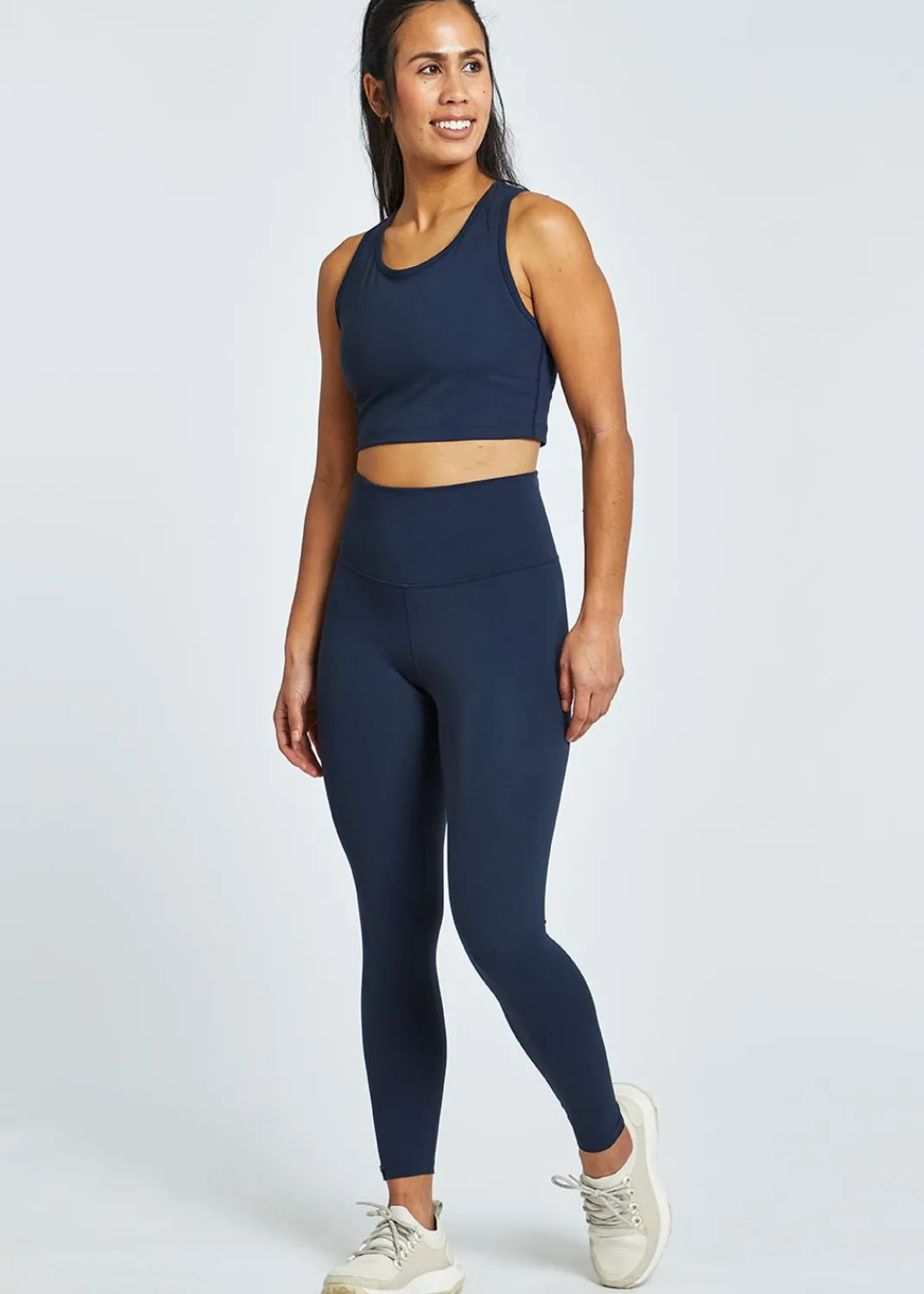 Women Oiselle Tank Tops*Essential Bird Crop