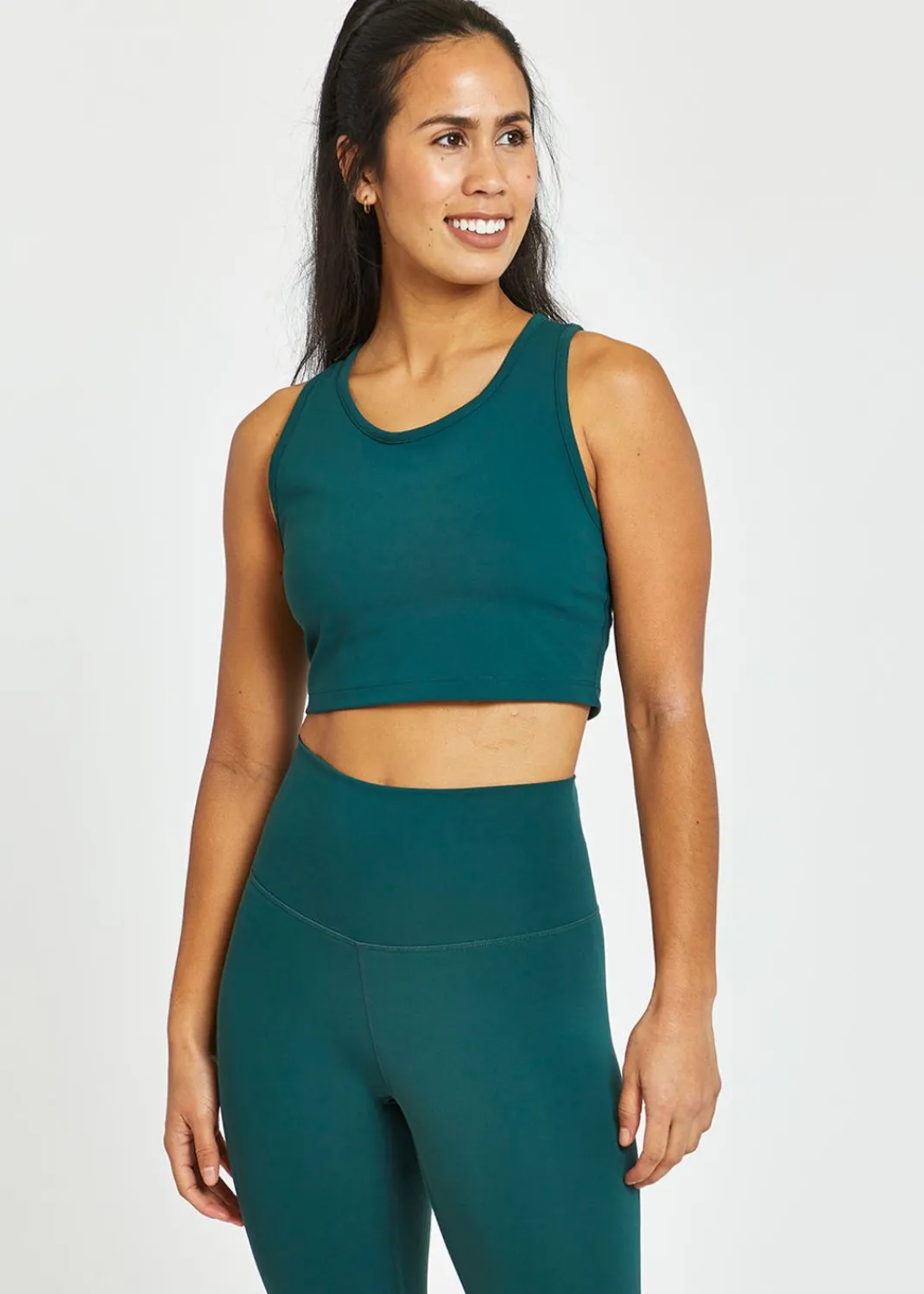 Women Oiselle Tank Tops*Essential Bird Crop
