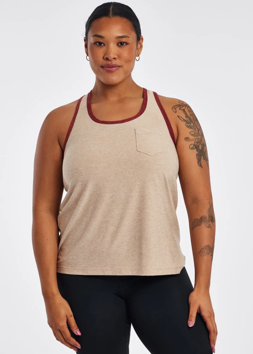 Women Oiselle Tank Tops*Light Lux Boxy Tank