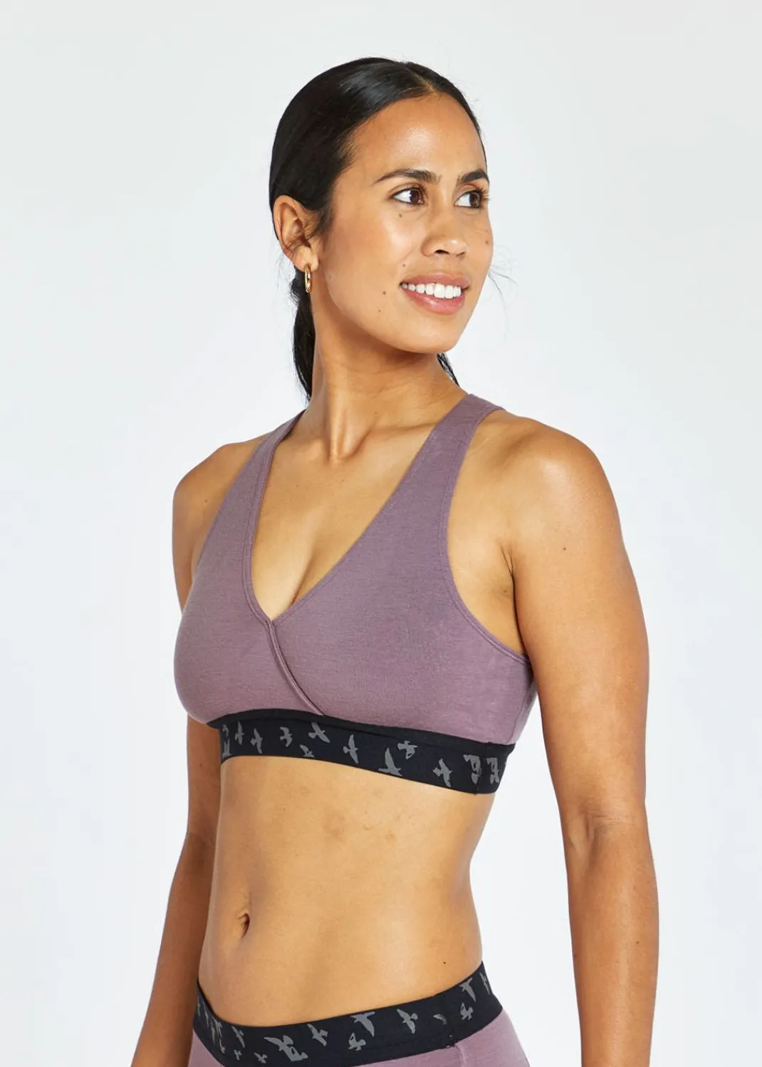 Women Oiselle Lifestyle*Wazzie Wool Crossover Bra