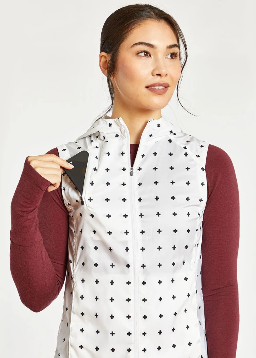 Women Oiselle Vests*Seattle Showers Vest