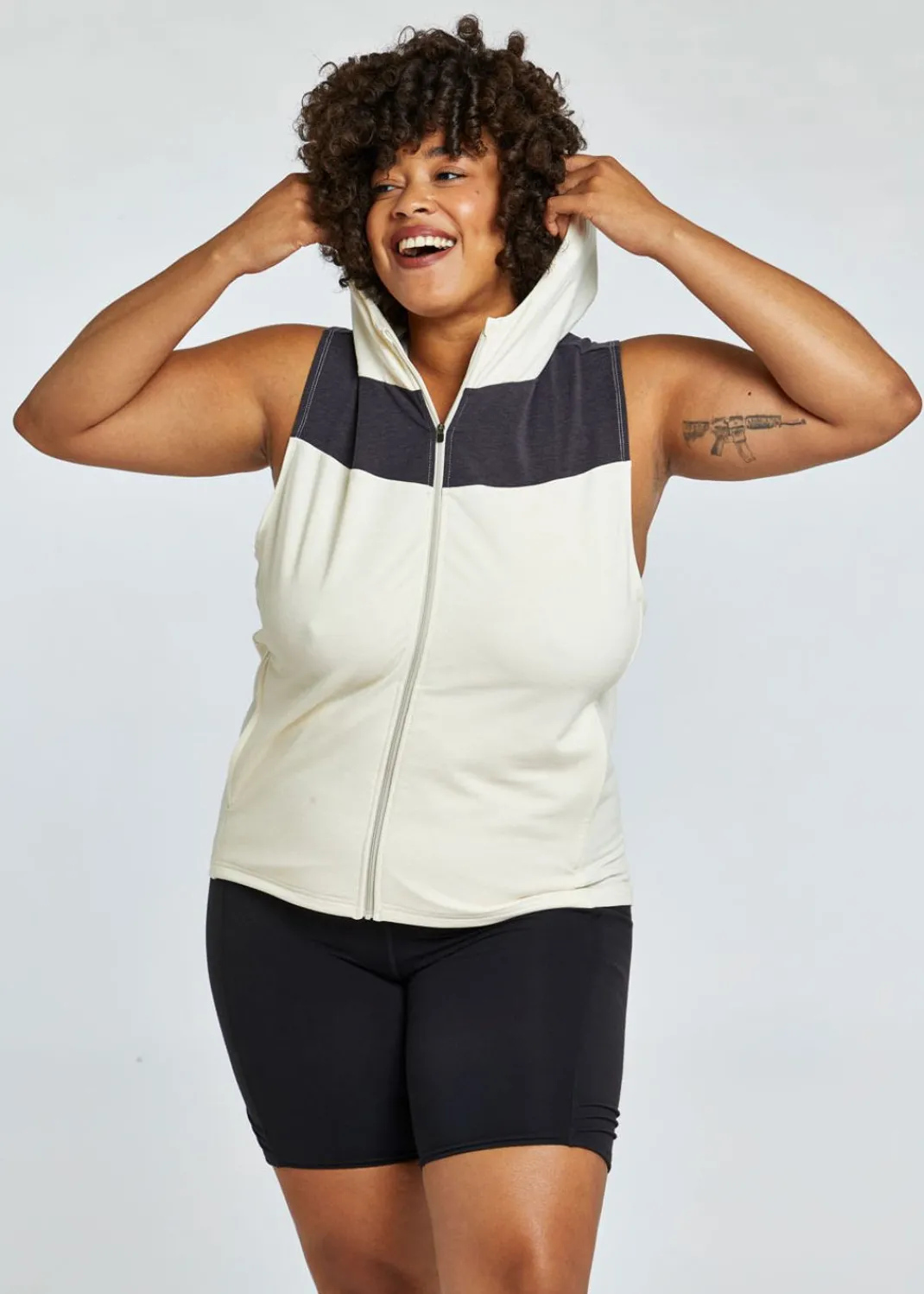 Women Oiselle Sweatshirts*Kara Full Zip Vest