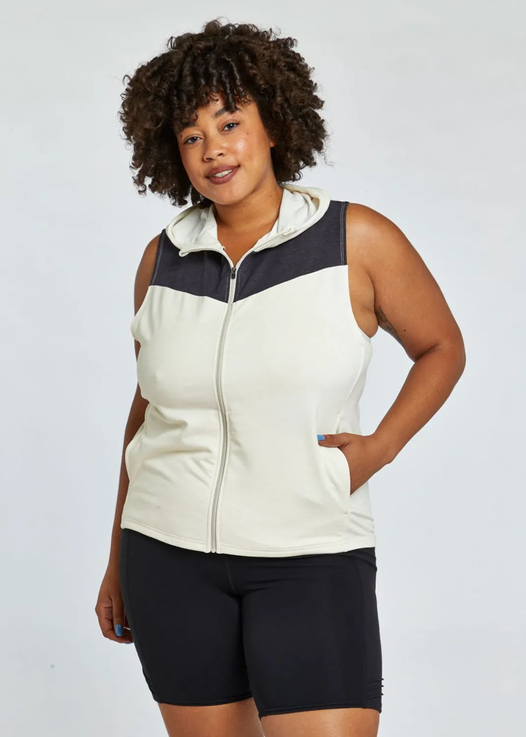 Women Oiselle Sweatshirts*Kara Full Zip Vest