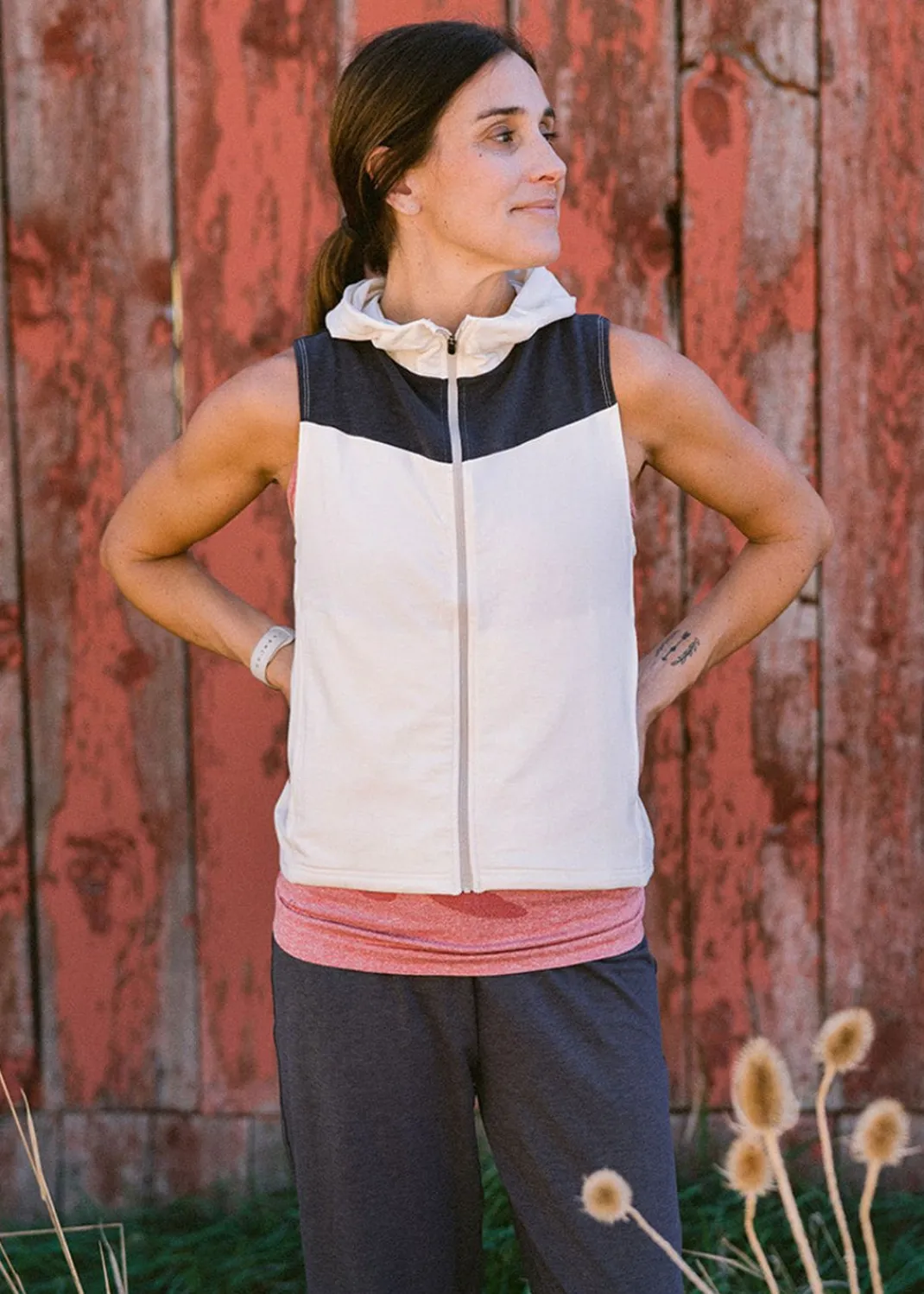 Women Oiselle Sweatshirts*Kara Full Zip Vest