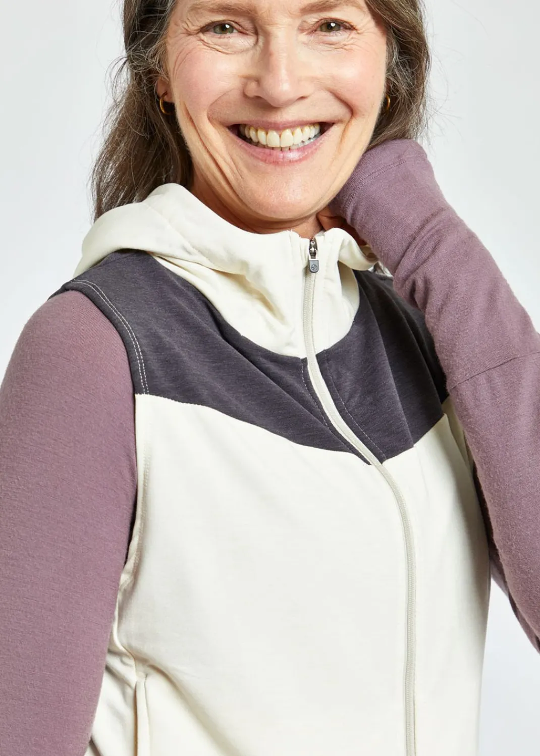 Women Oiselle Sweatshirts*Kara Full Zip Vest