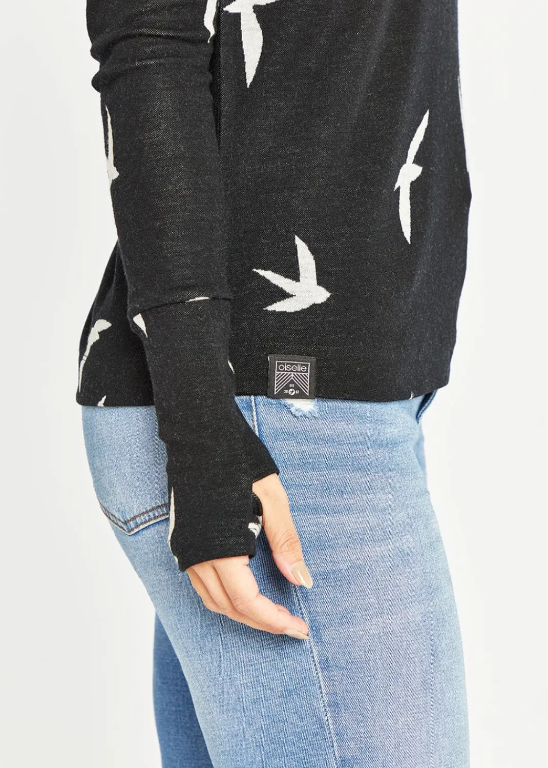 Women Oiselle Long Sleeves*Wazzie Wool Jacquard Long Sleeve