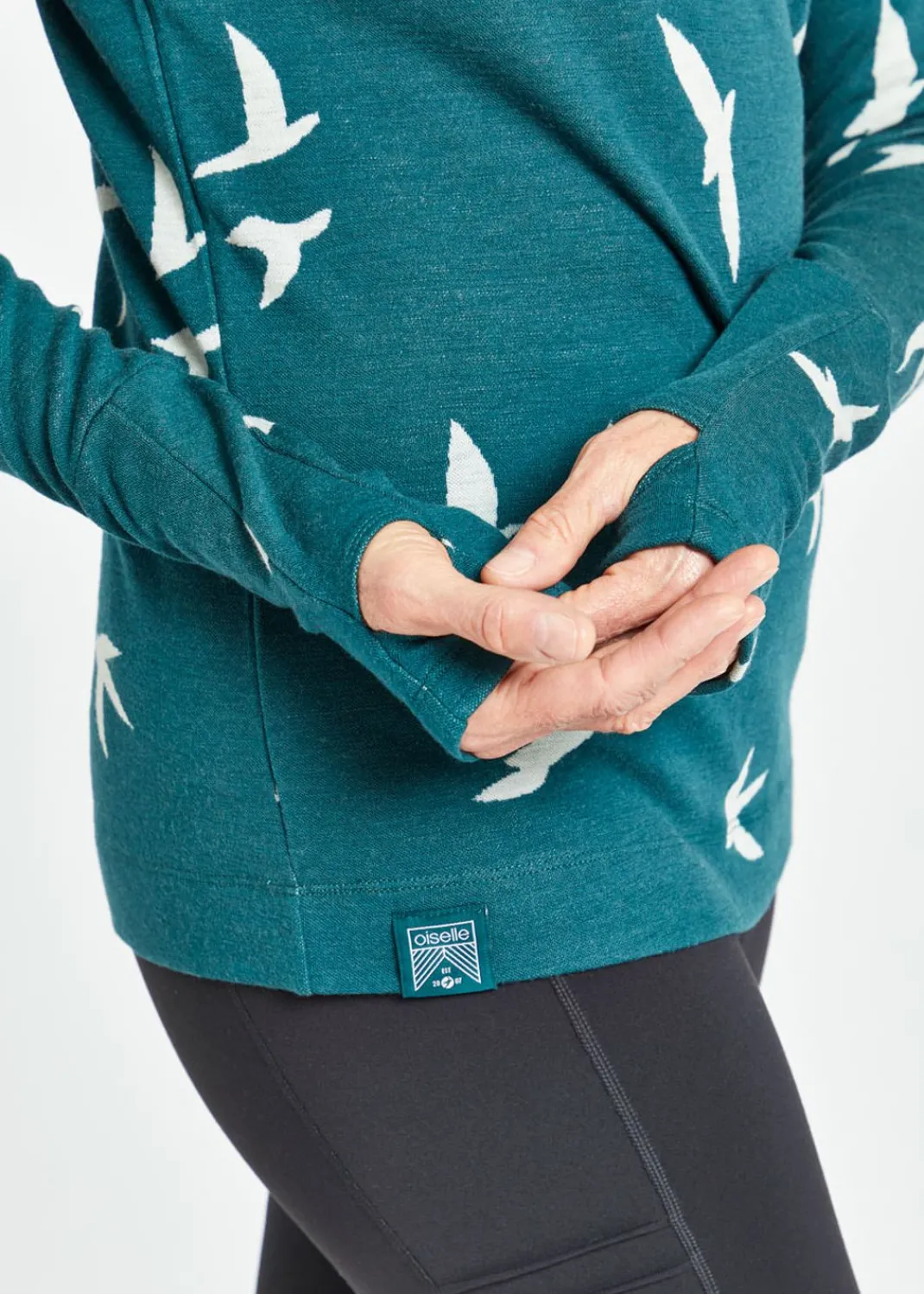 Women Oiselle Long Sleeves*Wazzie Wool Jacquard Long Sleeve