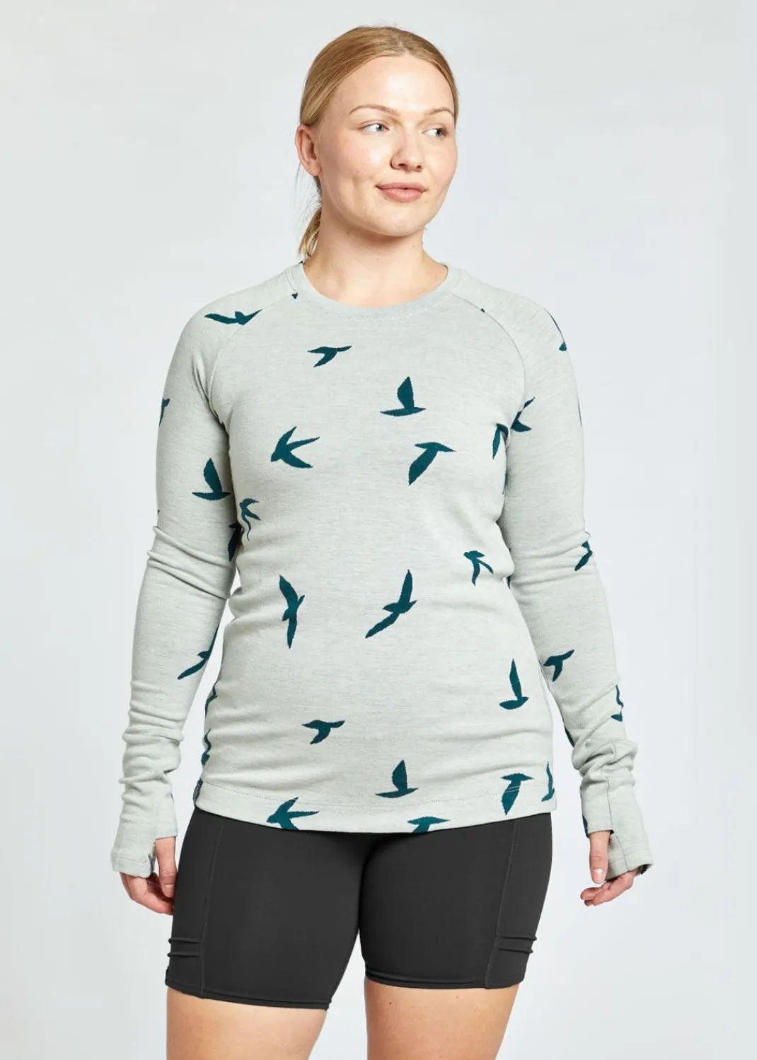 Women Oiselle Long Sleeves*Wazzie Wool Jacquard Long Sleeve