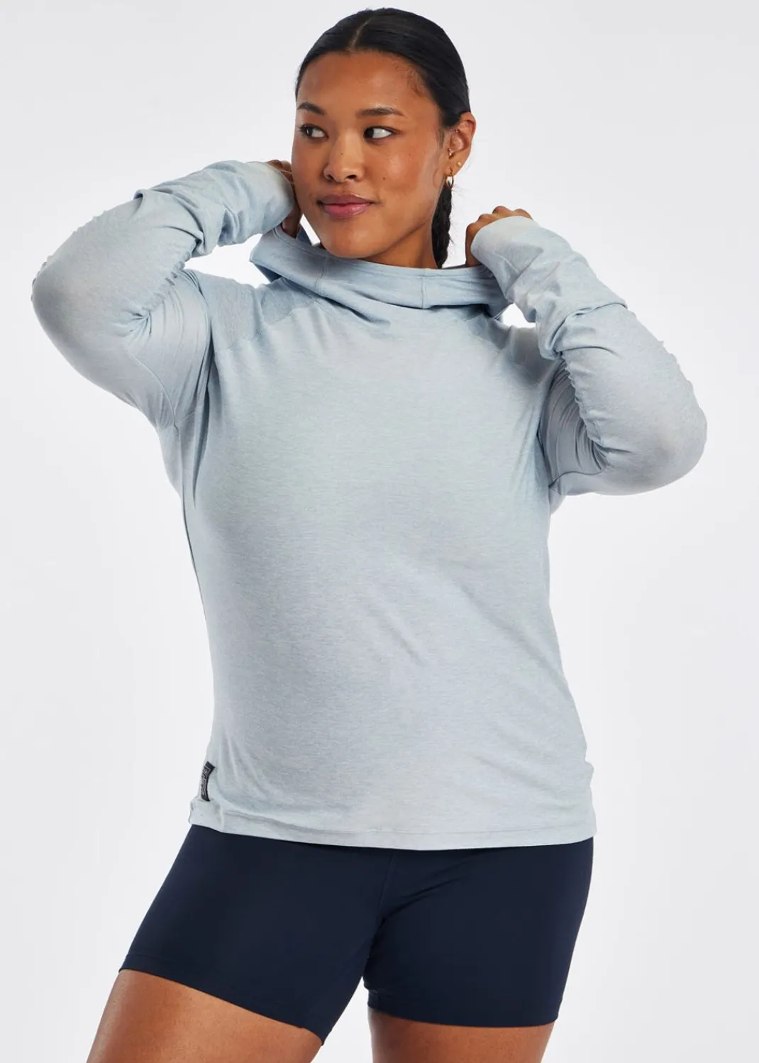 Women Oiselle Long Sleeves*Light Lux Hoodie Baselayer