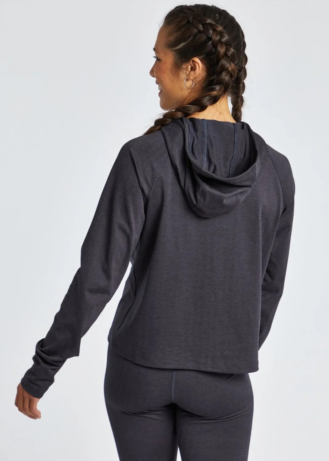 Women Oiselle Long Sleeves*Herringbird Hoodie