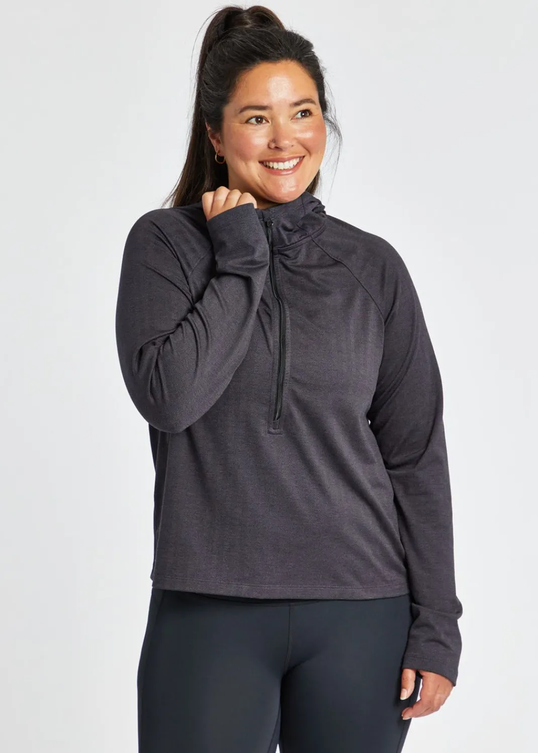 Women Oiselle Long Sleeves*Herringbird Hoodie