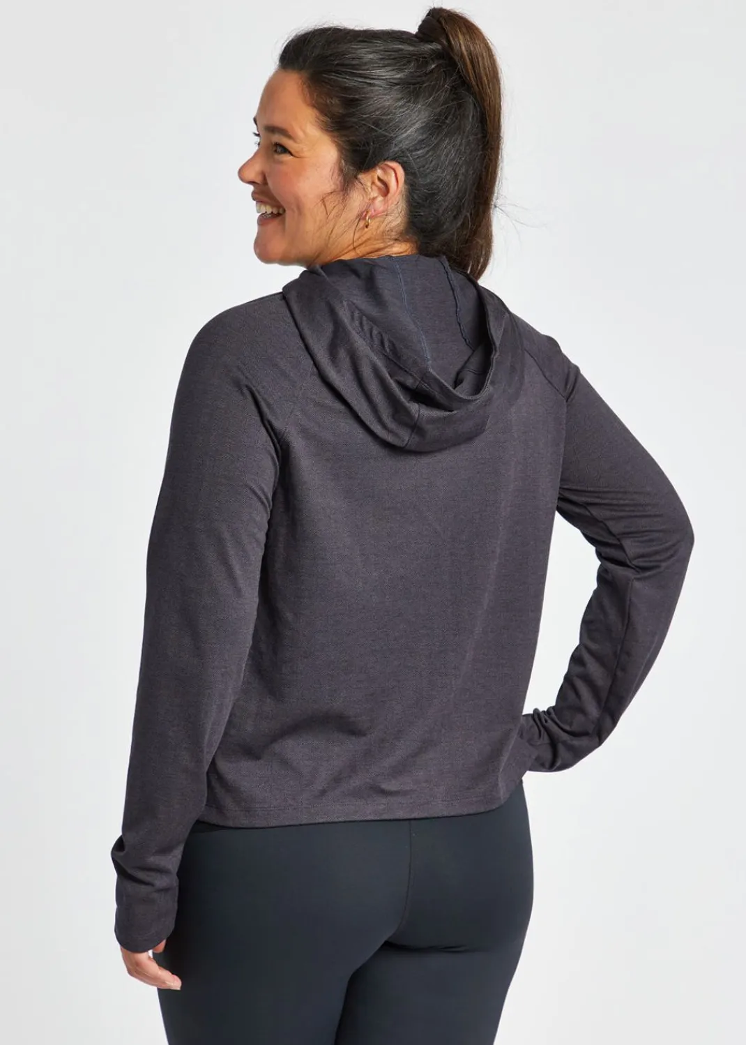 Women Oiselle Long Sleeves*Herringbird Hoodie