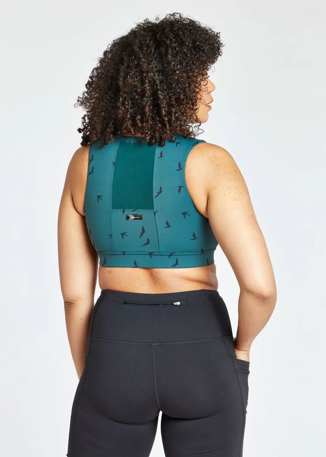 Women Oiselle Sports Bras*Flyout Zip Bra