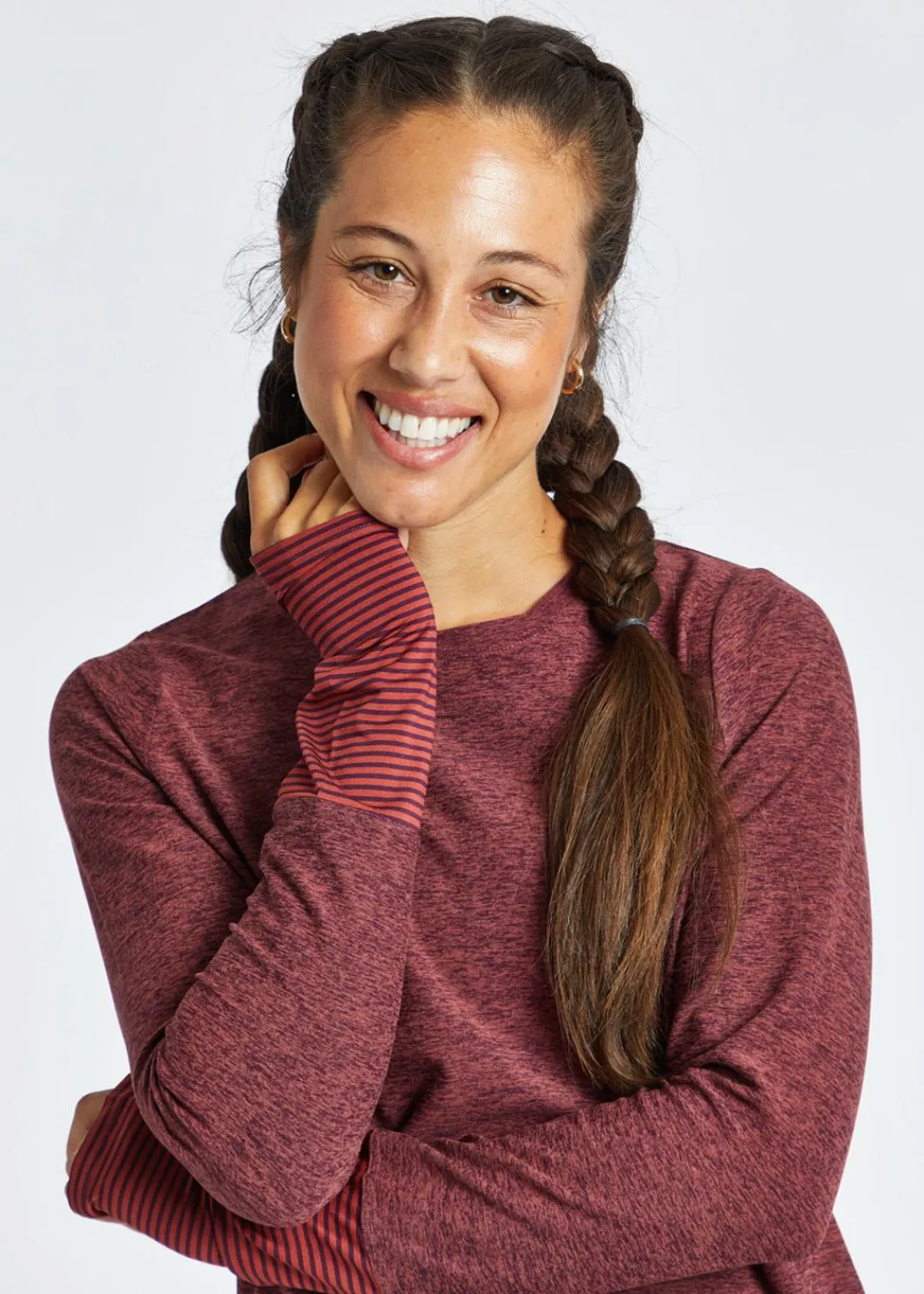 Women Oiselle Long Sleeves*Lux Cuffed Long Sleeve