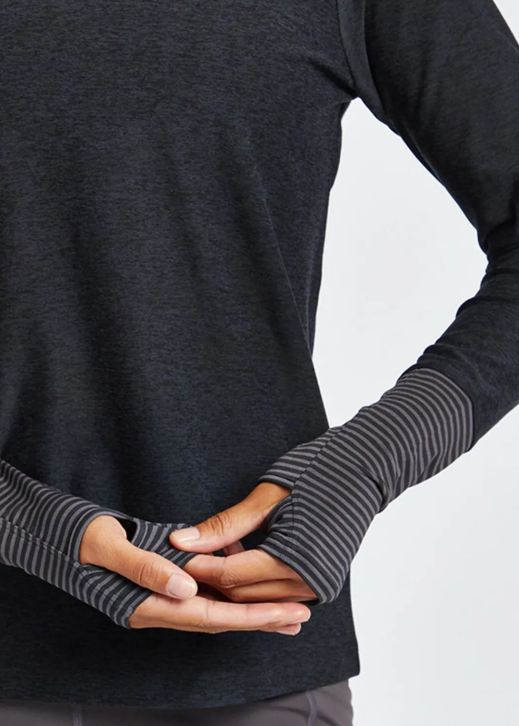 Women Oiselle Long Sleeves*Lux Cuffed Long Sleeve