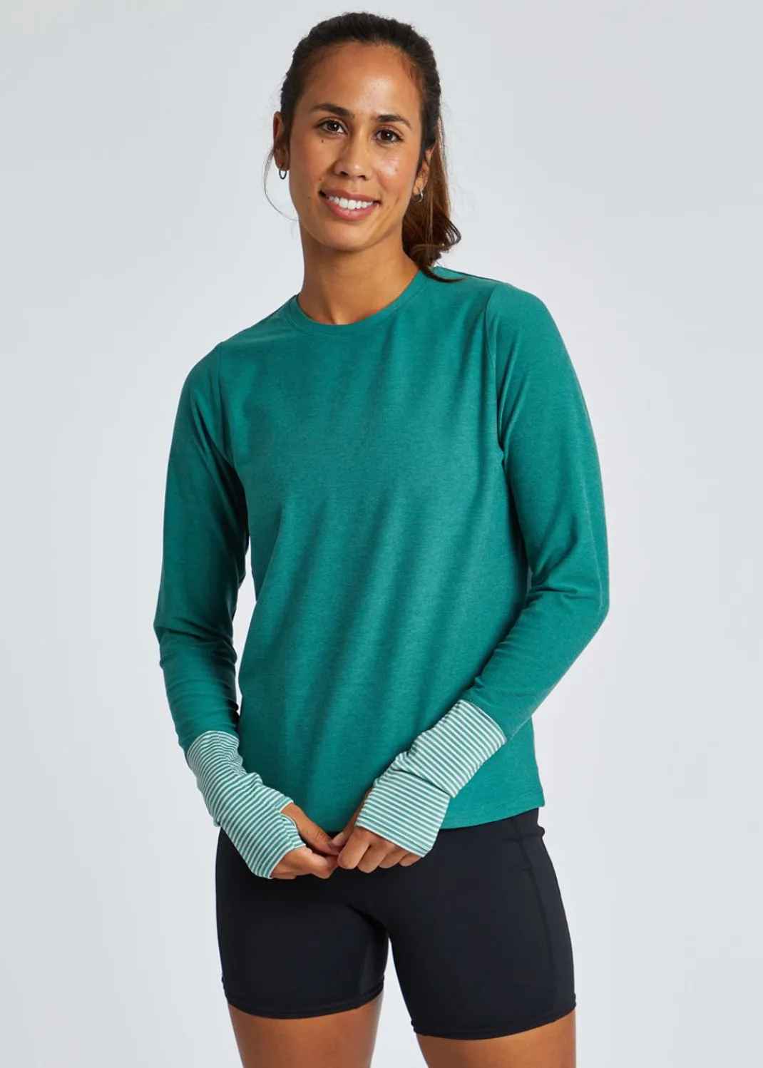 Women Oiselle Long Sleeves*Lux Cuffed Long Sleeve