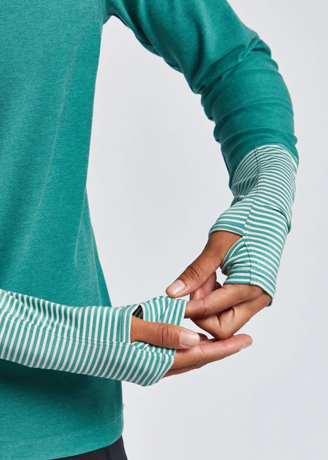 Women Oiselle Long Sleeves*Lux Cuffed Long Sleeve