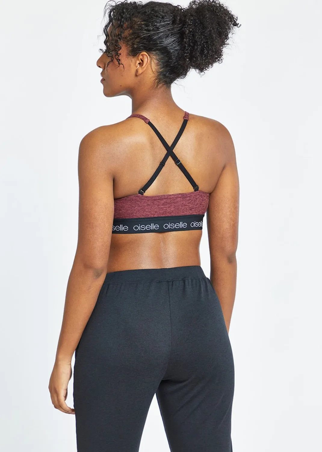 Women Oiselle Lifestyle*Lux Scoop Neck Bralette