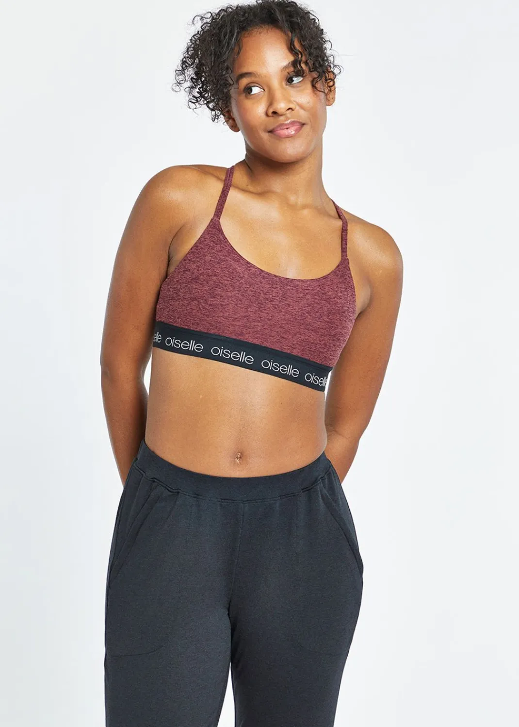 Women Oiselle Lifestyle*Lux Scoop Neck Bralette