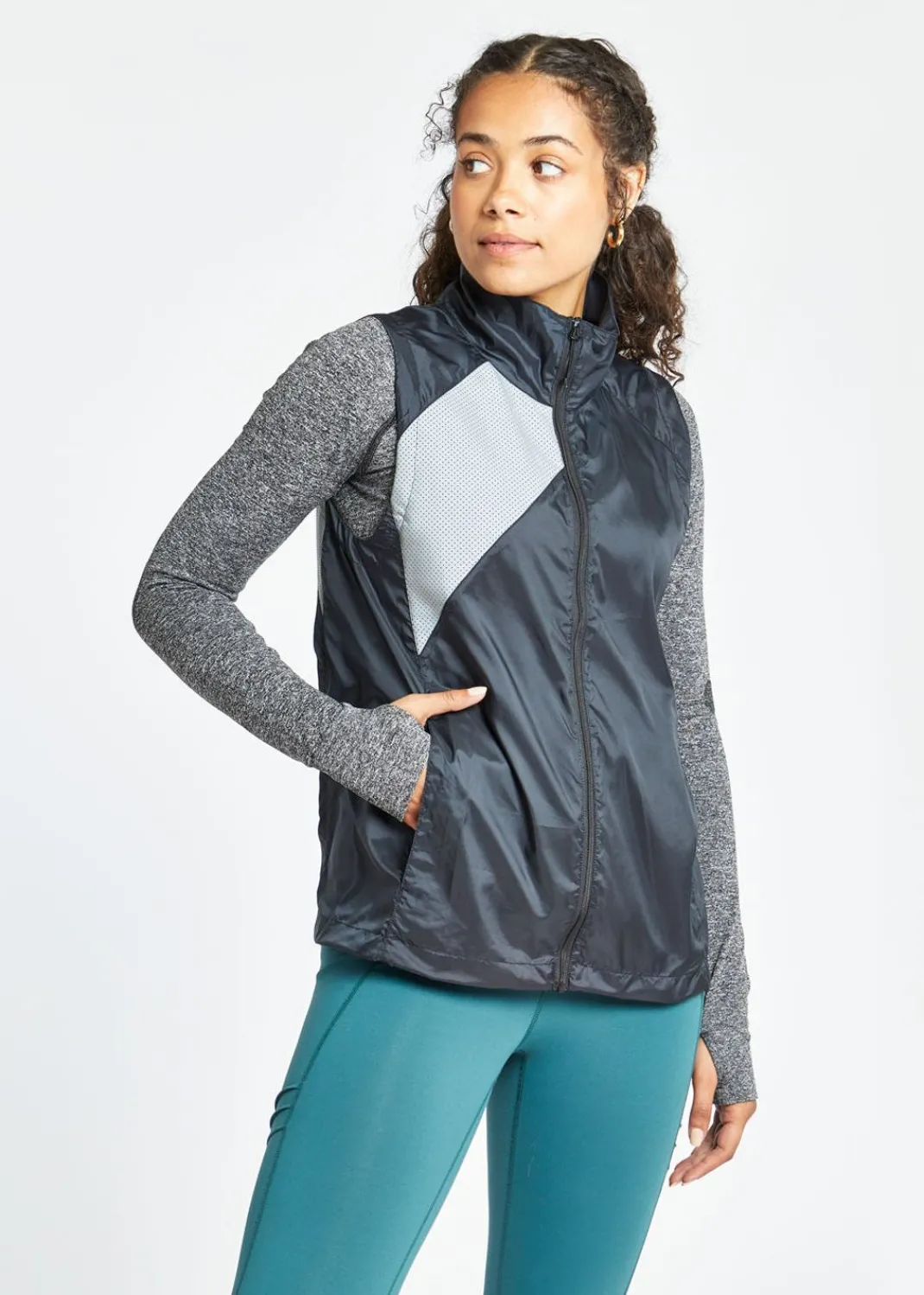 Women Oiselle Vests*Firecracker Reflective Vest