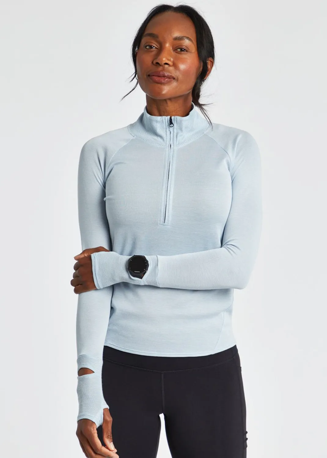 Women Oiselle Long Sleeves*Flyout Wool Half Zip