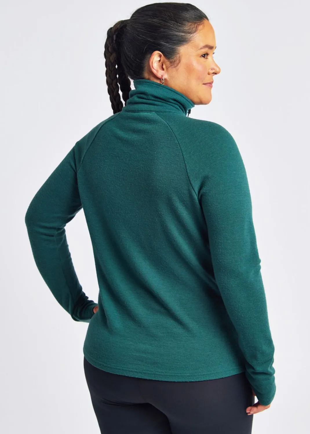 Women Oiselle Long Sleeves*Wazzie Wool Jacquard Half Zip