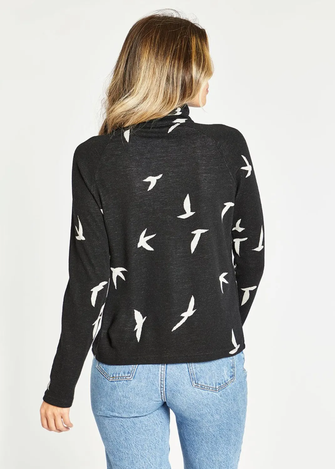 Women Oiselle Long Sleeves*Wazzie Wool Jacquard Half Zip