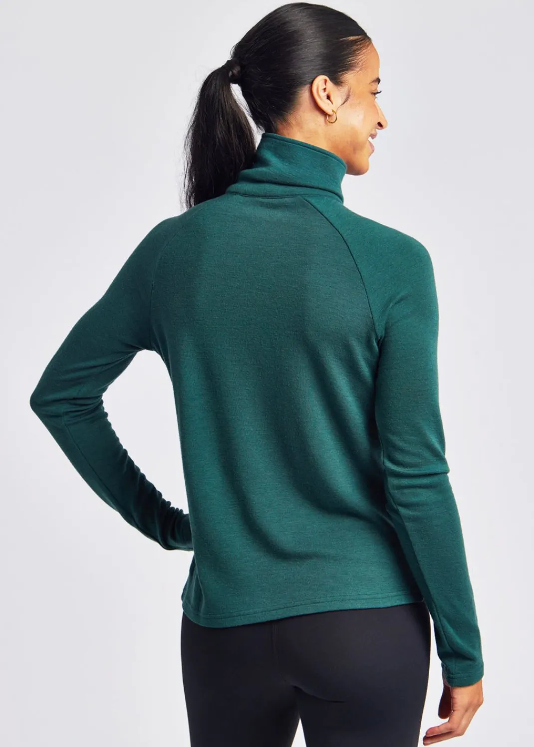 Women Oiselle Long Sleeves*Wazzie Wool Jacquard Half Zip