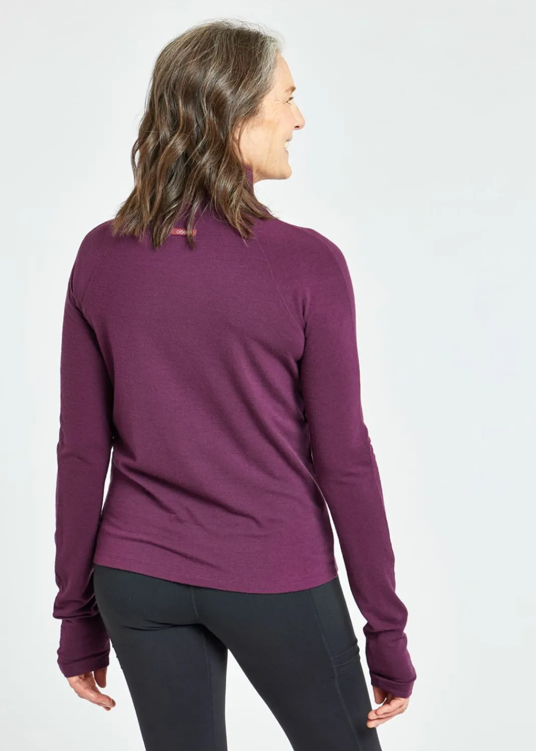 Women Oiselle Long Sleeves*Wazzie Wool Mile One Pullover