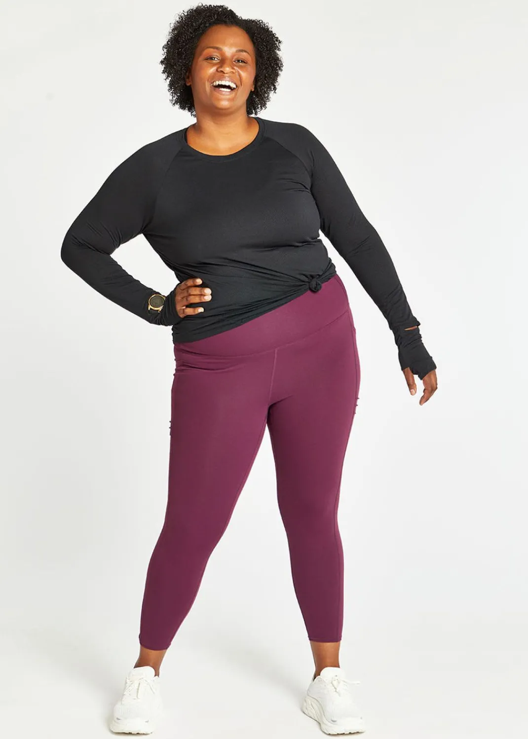 Women Oiselle Tights*Pocket Jogger 3/4 Tights