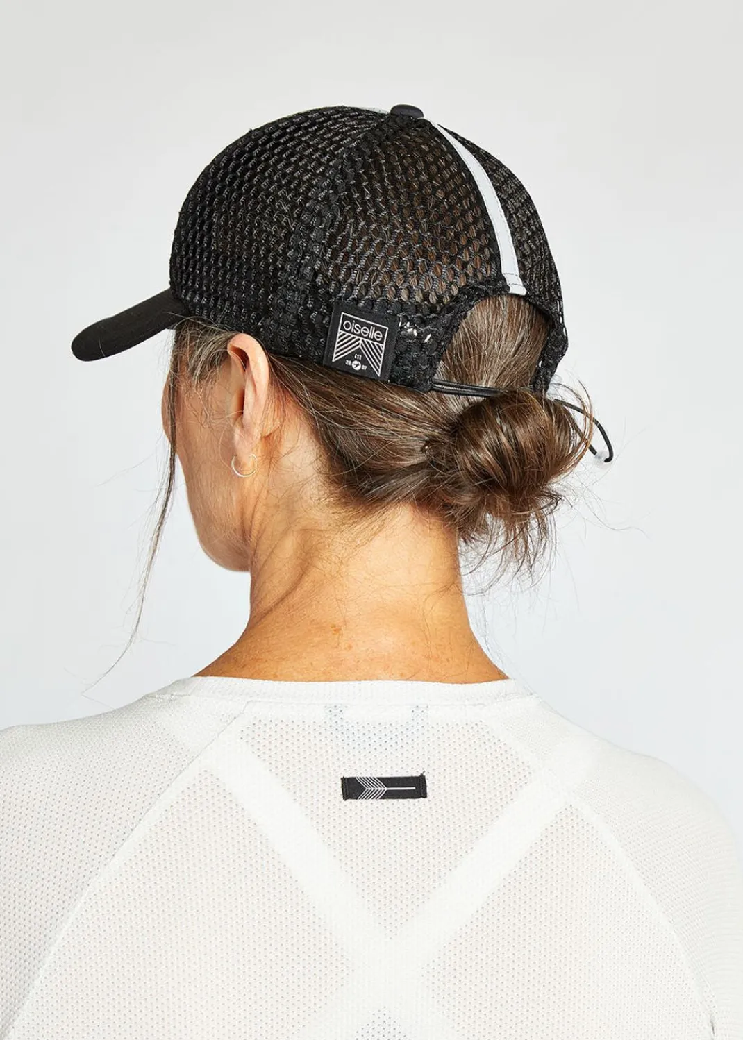 Women Oiselle Headwear*Reflective Runner Trucker Hat