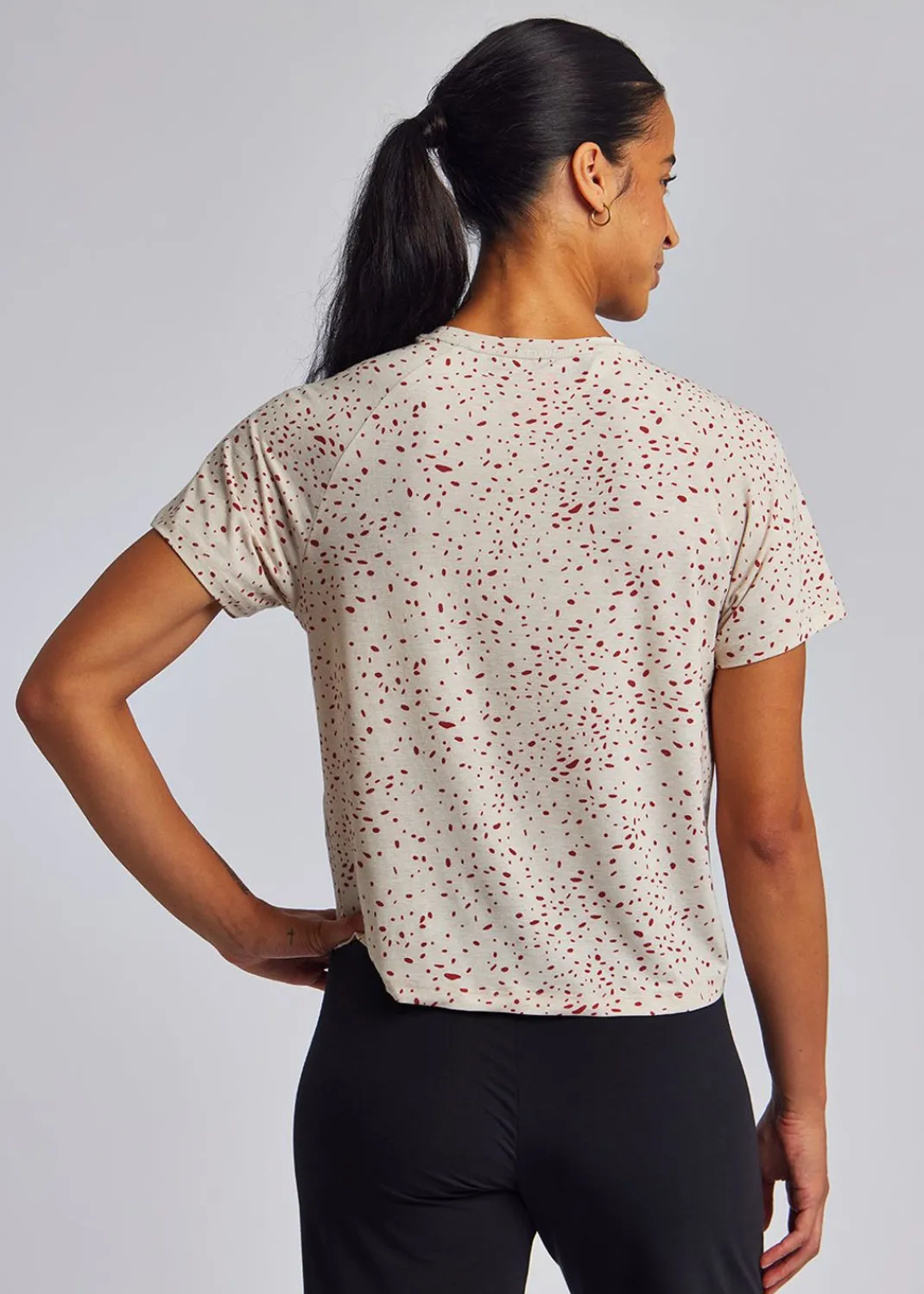 Women Oiselle Short Sleeves*Tee Lux Kami Jammie Boxy Tee