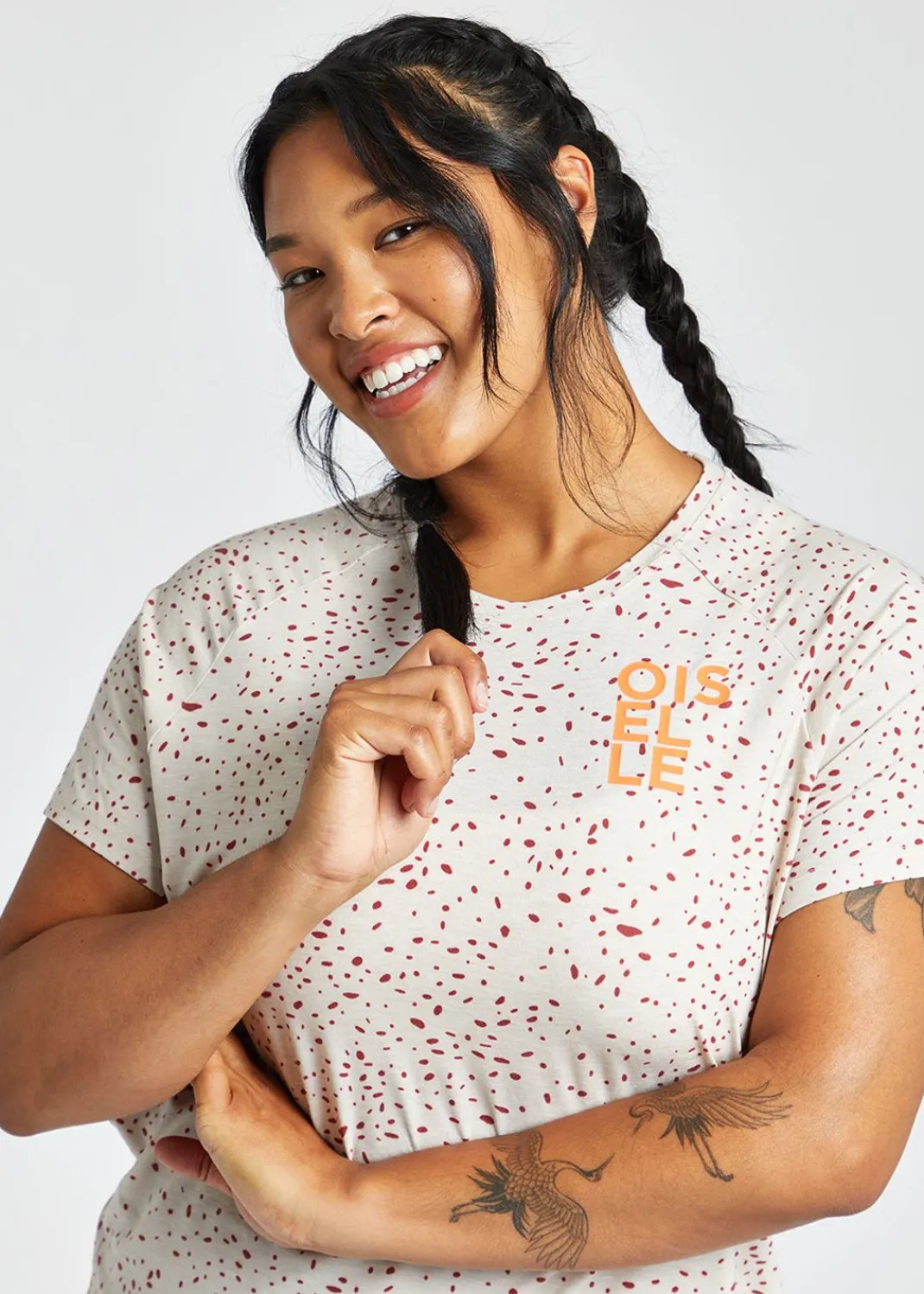 Women Oiselle Short Sleeves*Tee Lux Kami Jammie Boxy Tee