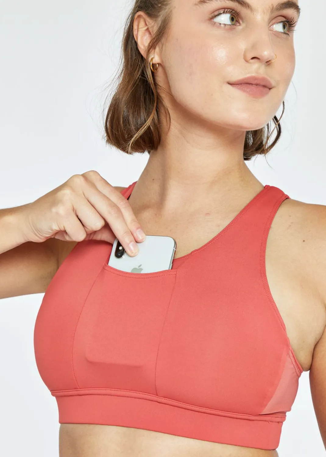 Women Oiselle Sports Bras*Pockito Bra