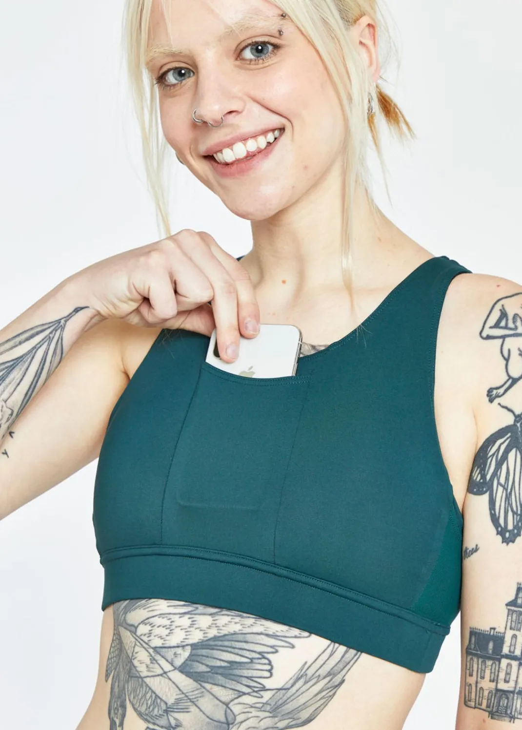 Women Oiselle Sports Bras*Pockito Bra